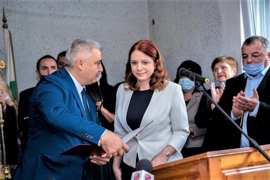 Васка Рачева се закле като кмет на общината